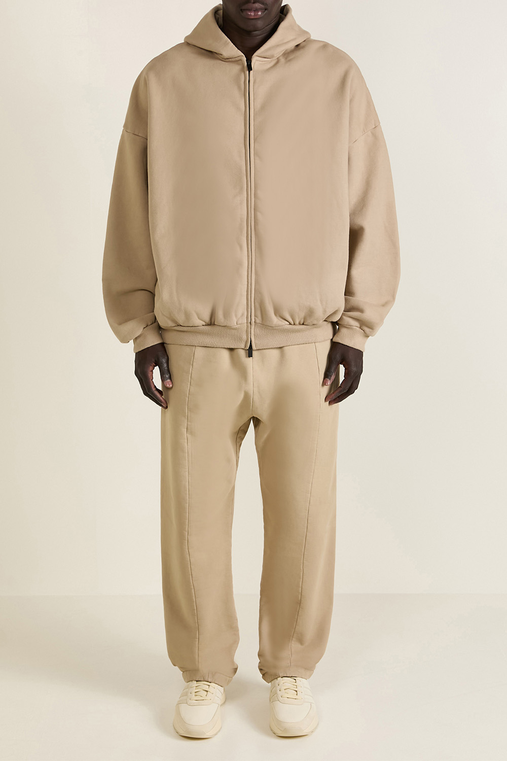 סווטשירט קפוצ'ון עם רוכסן FEAR OF GOD